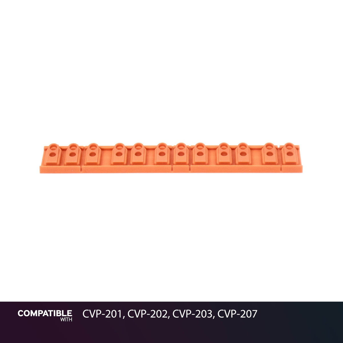 Yamaha 12-Key Rubber Contact Strip for CVP-201, CVP-202, CVP-203, CVP-207