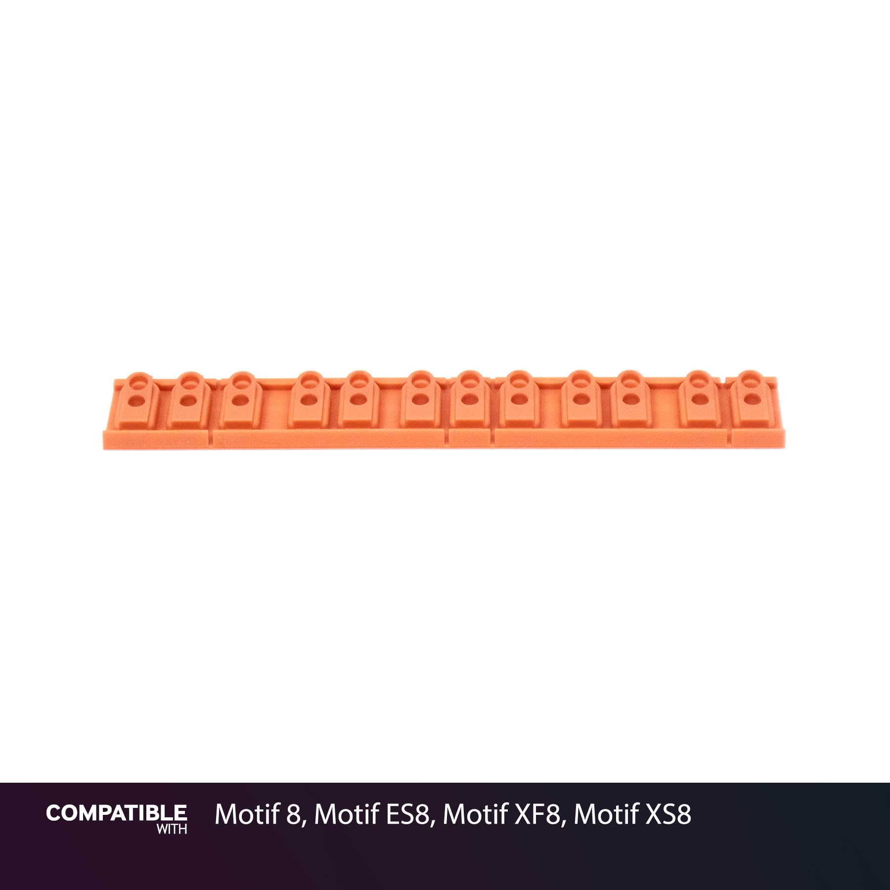 Yamaha 12-Key Rubber Contact Strip for Motif 8, Motif ES8, Motif XF8, Motif XS8
