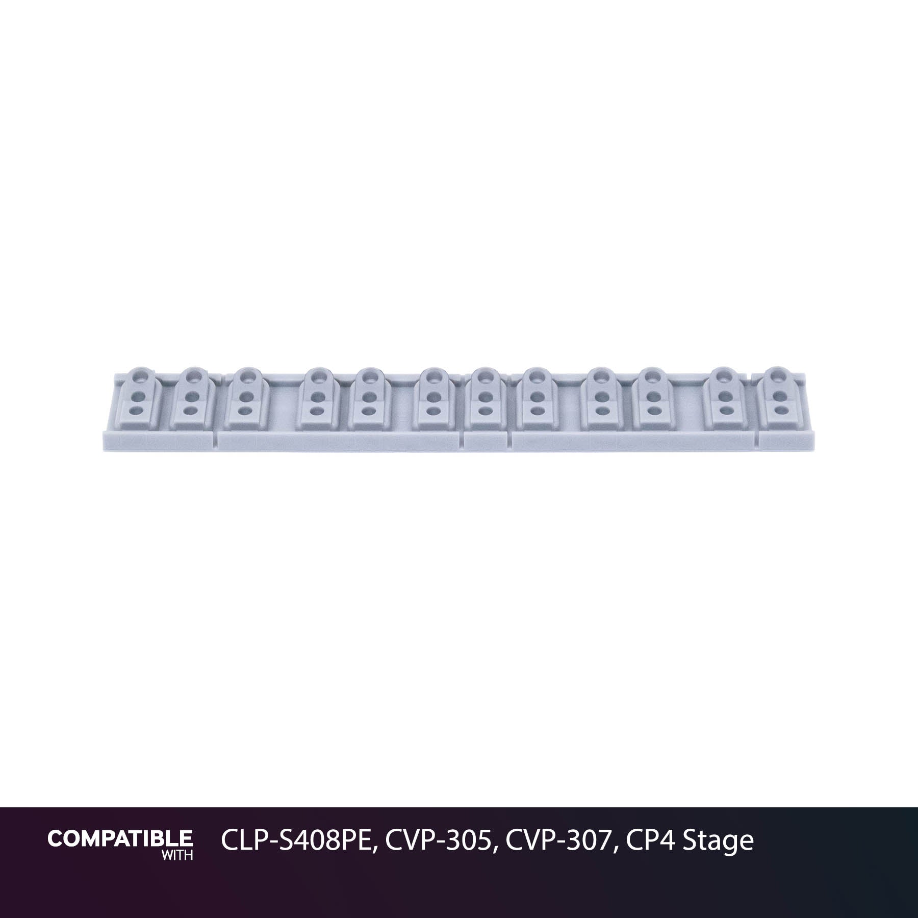 Yamaha 12-Key Rubber Contact Strip for CLP-S408PE, CVP-305, CVP-307, CP4 Stage