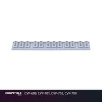 Yamaha 12-Key Rubber Contact Strip for CVP-609, CVP-701, CVP-705, CVP-709