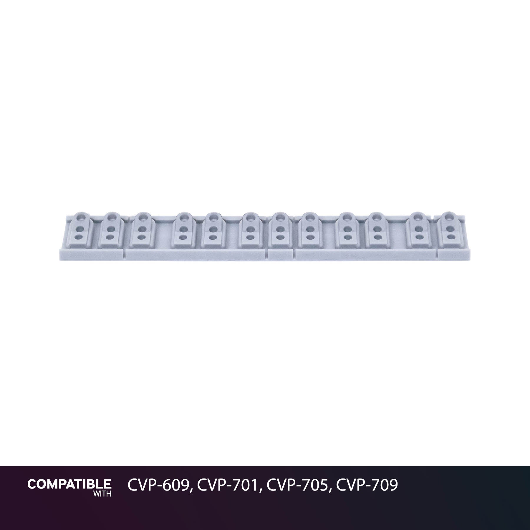 Yamaha 12-Key Rubber Contact Strip for CVP-609, CVP-701, CVP-705, CVP-709