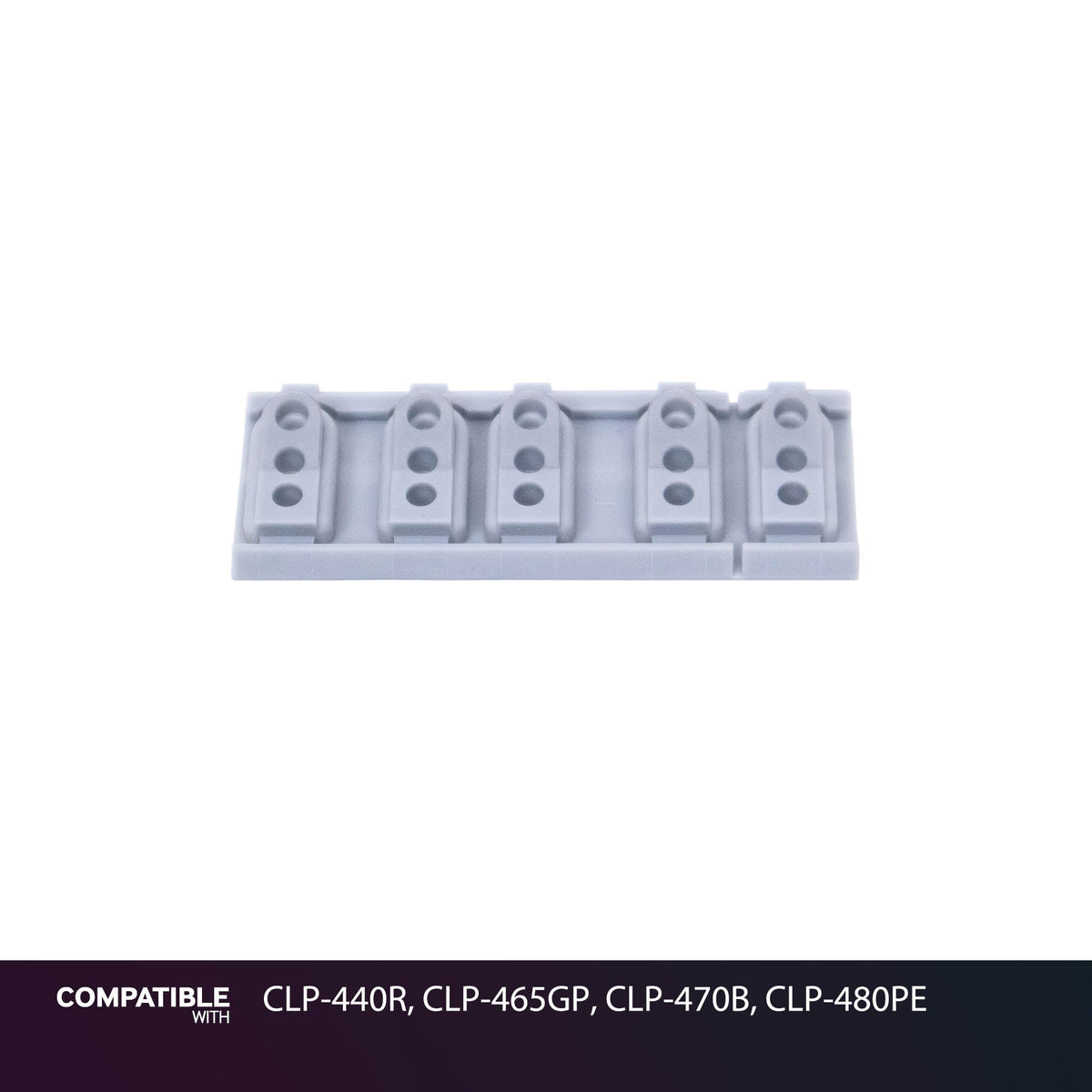 Yamaha 5-Key Rubber Contact Strip for CLP-440R, CLP-465GP, CLP-470B, CLP-480PE