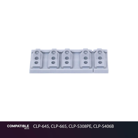 Yamaha 5-Key Rubber Contact Strip for CLP-645, CLP-665, CLP-S308PE, CLP-S406B