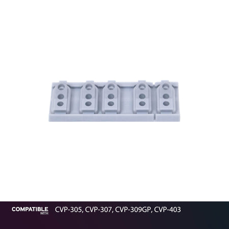 Yamaha 5-Key Rubber Contact Strip for CVP-305, CVP-307, CVP-309GP, CVP-403