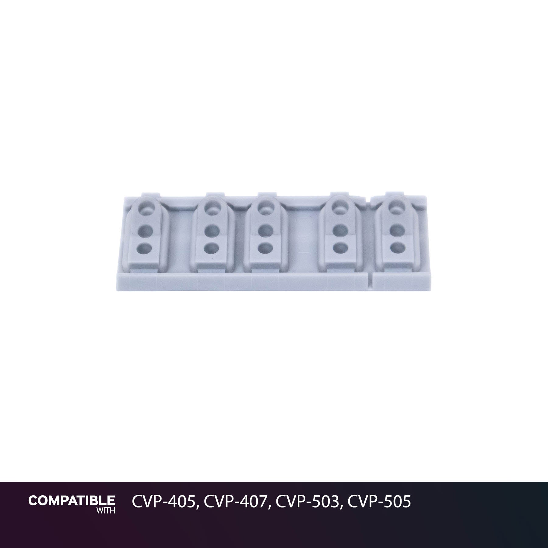 Yamaha 5-Key Rubber Contact Strip for CVP-405, CVP-407, CVP-503, CVP-505