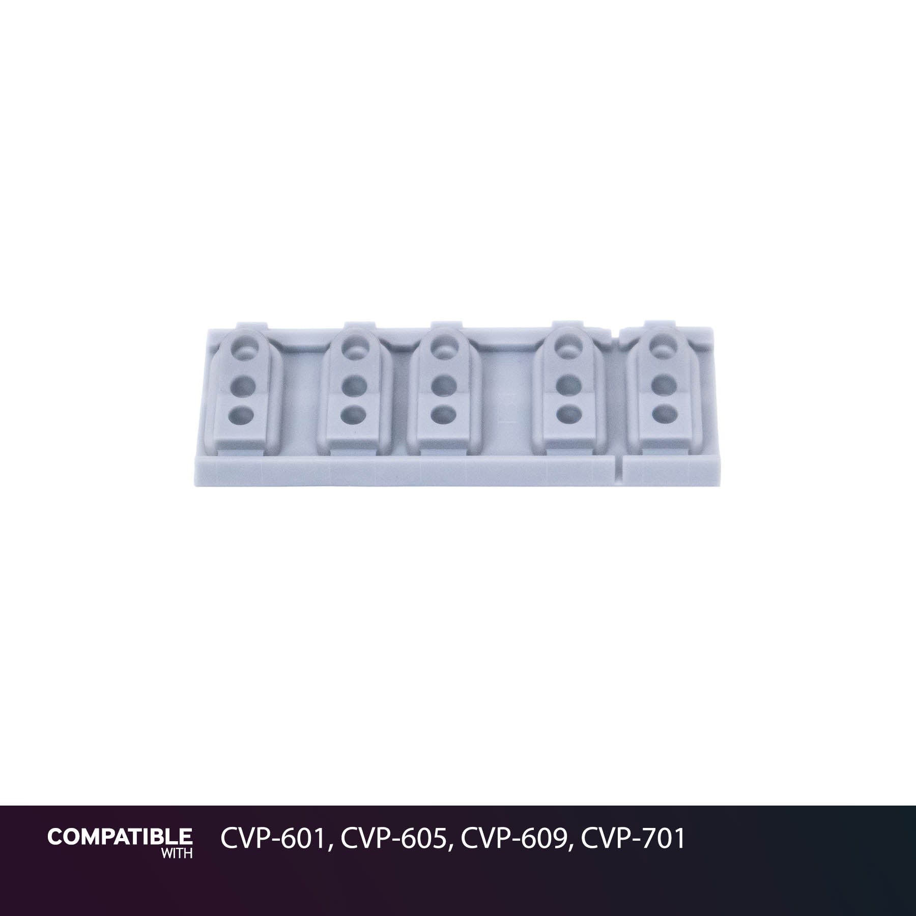 Yamaha 5-Key Rubber Contact Strip for CVP-601, CVP-605, CVP-609, CVP-701