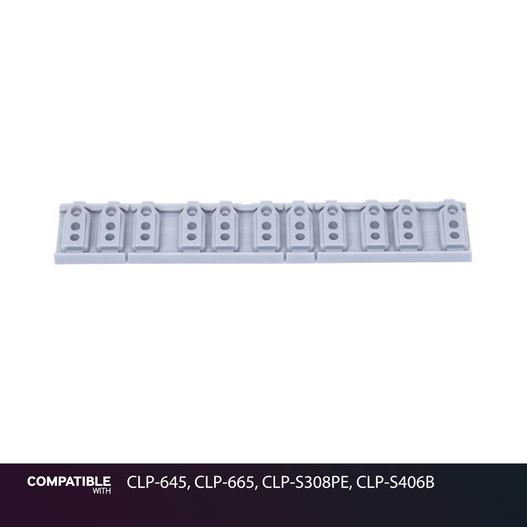 Yamaha 11-Key Rubber Contact Strip for CLP-645, CLP-665, CLP-S308PE, CLP-S406B