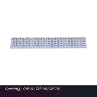 Yamaha 11-Key Rubber Contact Strip for CVP-701, CVP-705, CVP-709