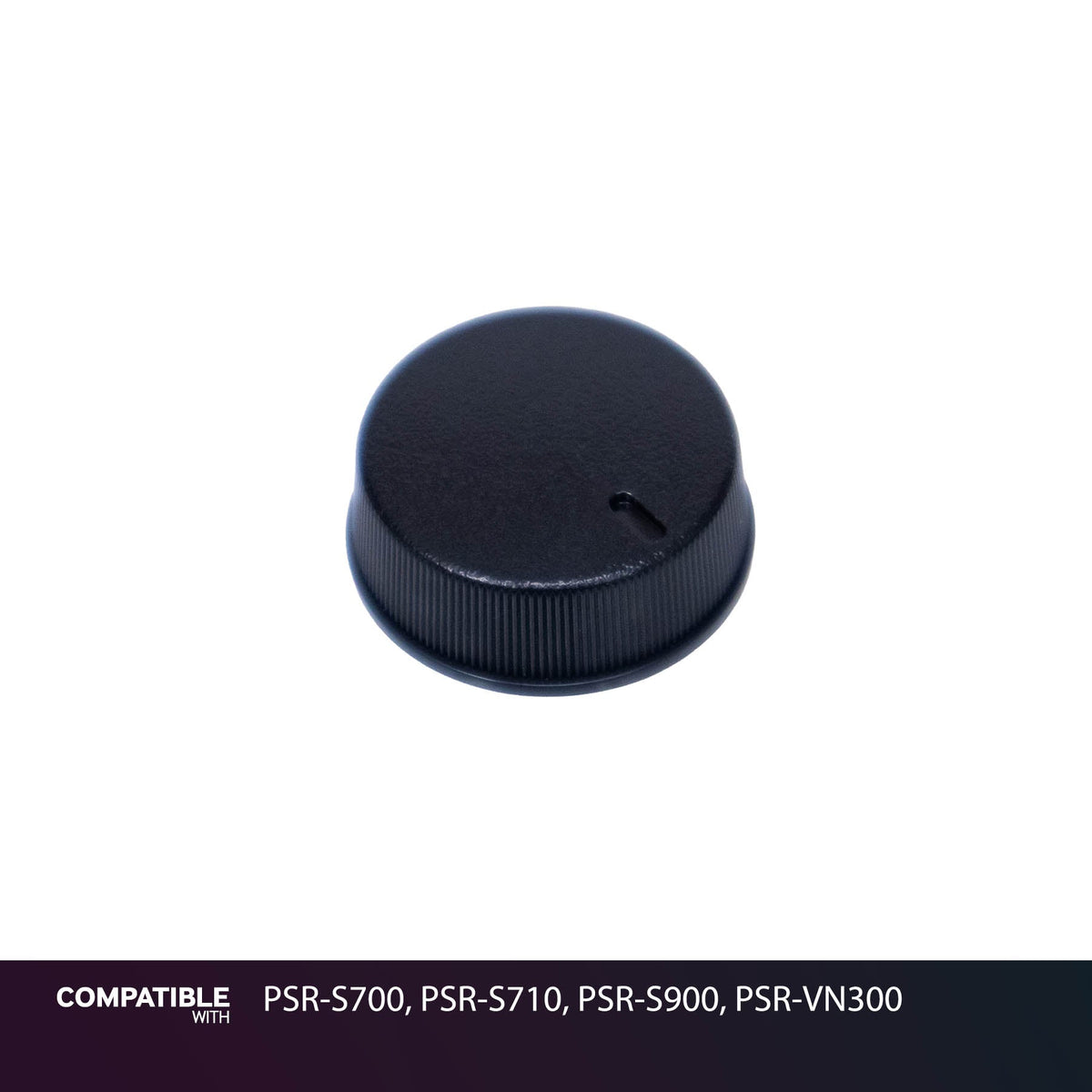 Yamaha Black Master Volume Knob for PSR-S700, PSR-S710, PSR-S900, PSR-VN300