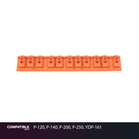 Yamaha 11-Key Rubber Contact Strip for P-120, P-140, P-200, P-250, YDP-161
