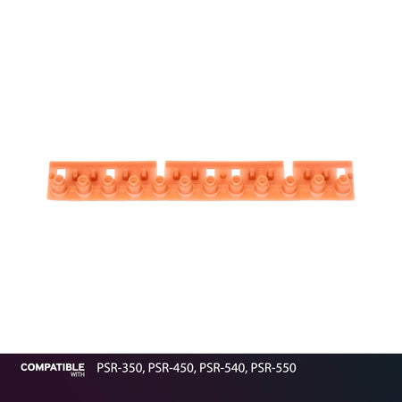 Yamaha 12-Key Rubber Contact Strip for PSR-350, PSR-450, PSR-540, PSR-550