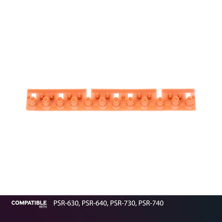 Yamaha 12-Key Rubber Contact Strip for PSR-630, PSR-640, PSR-730, PSR-740