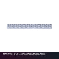Yamaha 12-Key Rubber Contact Strip for DGX-660, MM8, MOX8, MOXF8, MX-88