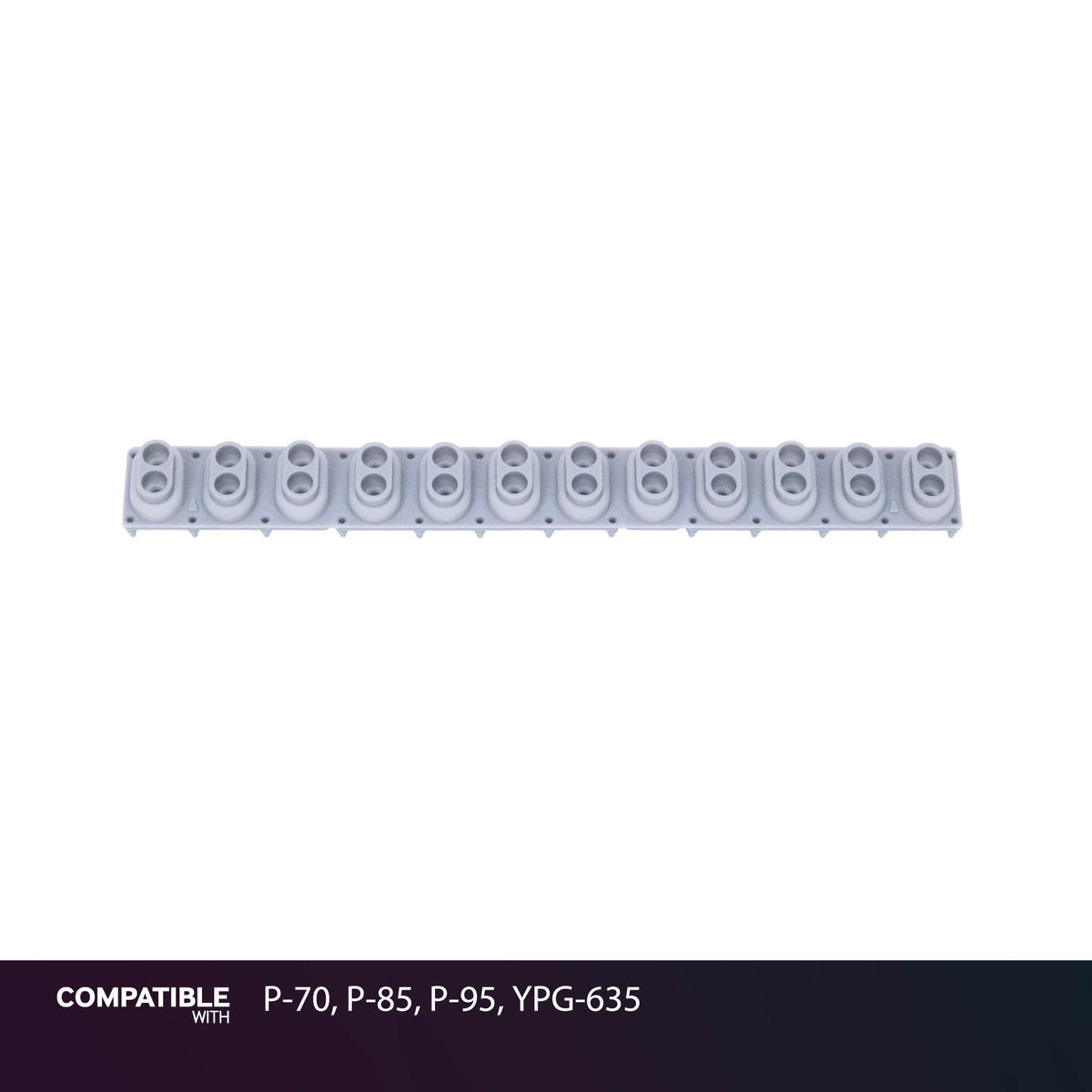 Yamaha 12-Key Rubber Contact Strip for P-70, P-85, P-95, YPG-635