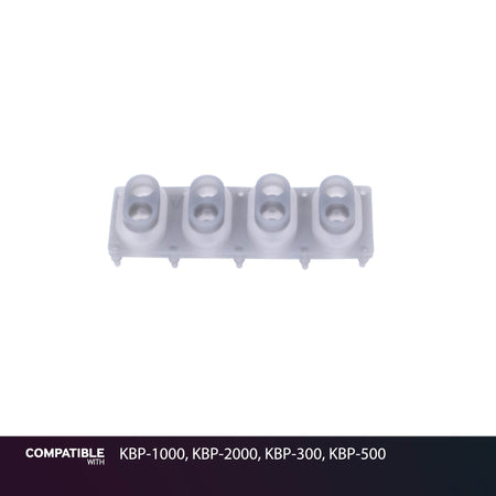 Yamaha 4-Key Rubber Contact Strip for KBP-1000, KBP-2000, KBP-300, KBP-500