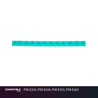 Yamaha 12-Key Rubber Contact Strip for PSR-E243, PSR-E244, PSR-E253, PSR-E263