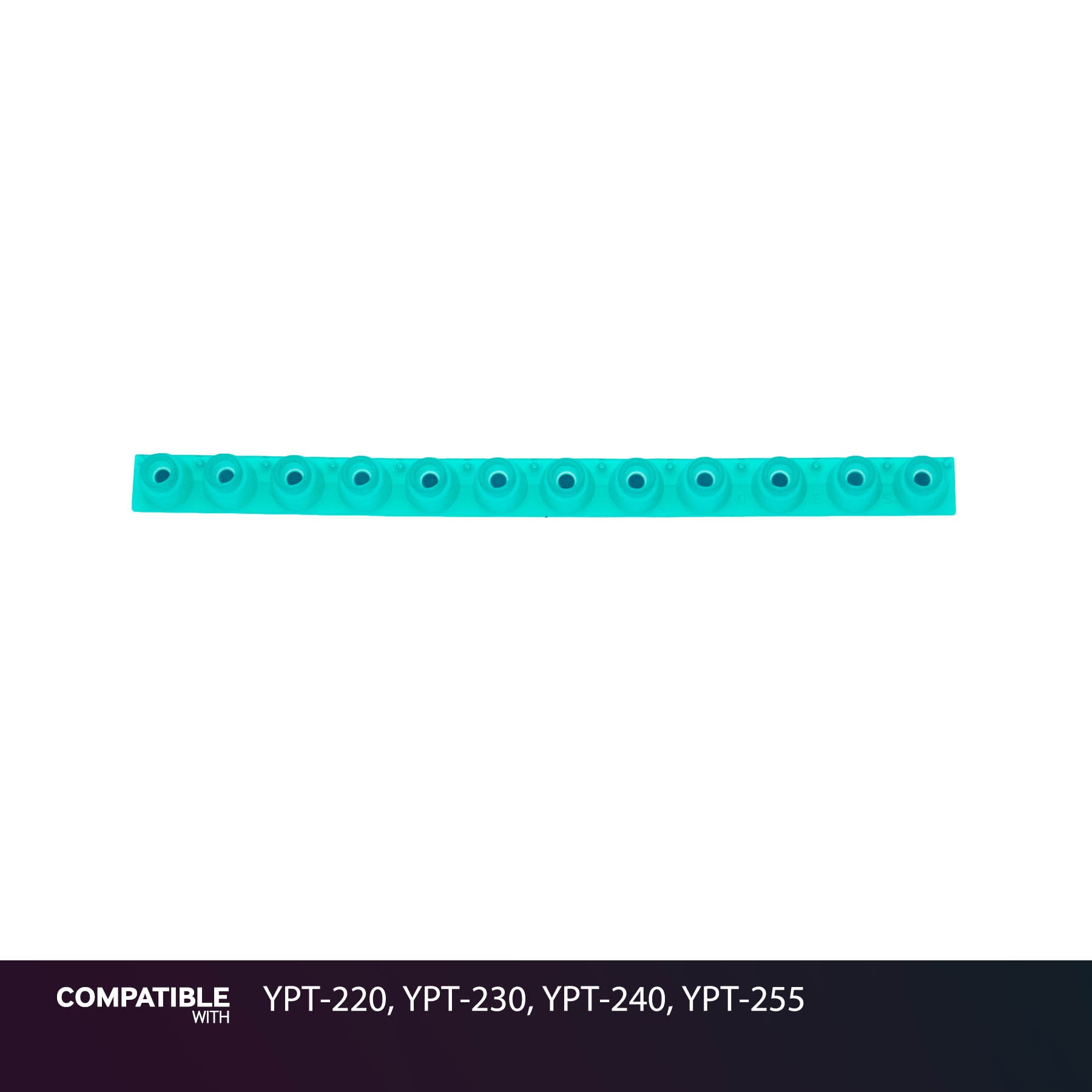 Yamaha 12-Key Rubber Contact Strip for YPT-220, YPT-230, YPT-240, YPT-255