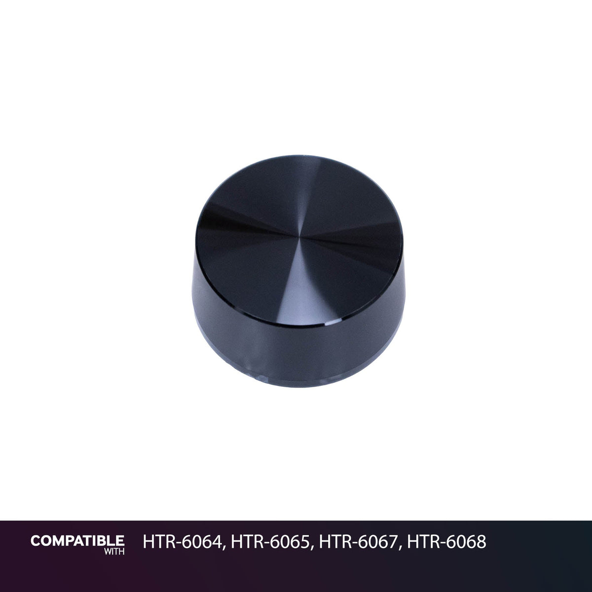 Yamaha Black Volume Knob for HTR-6064, HTR-6065, HTR-6067, HTR-6068