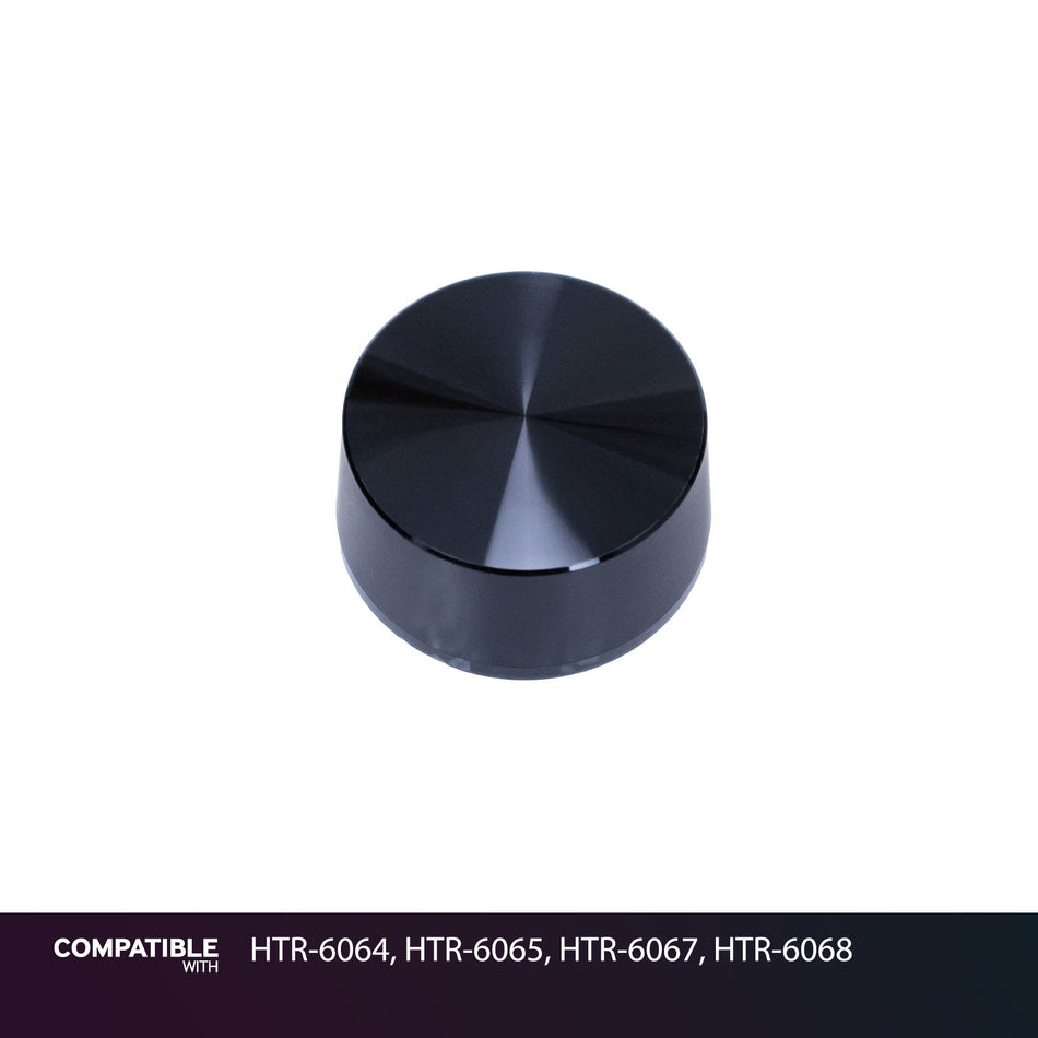 Yamaha Black Volume Knob for HTR-6064, HTR-6065, HTR-6067, HTR-6068