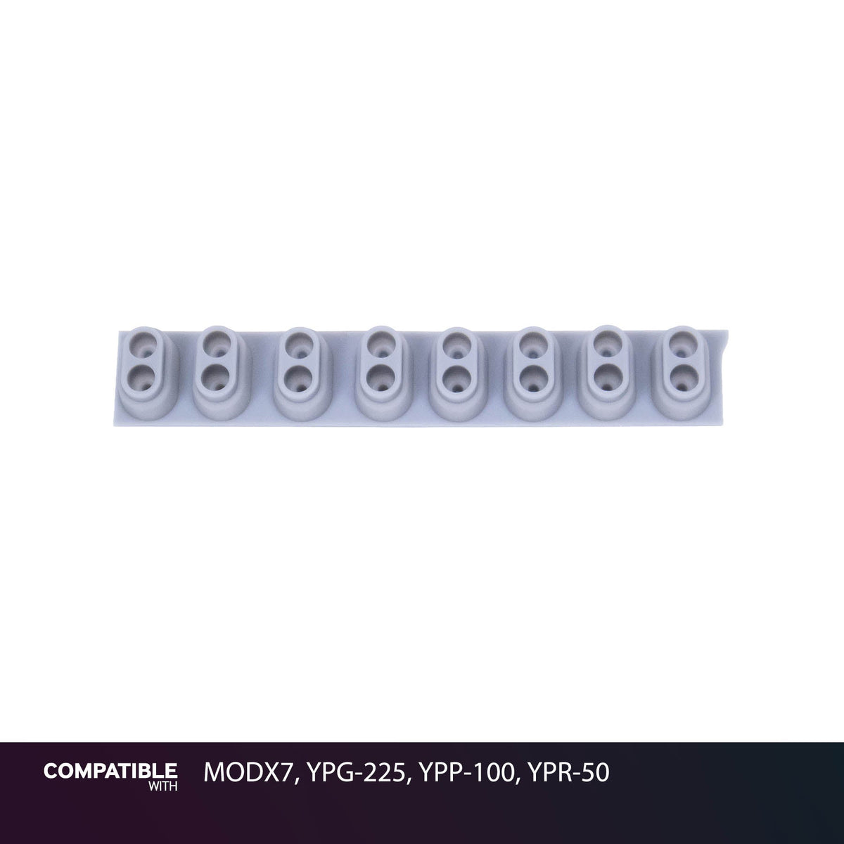 Yamaha 8-Key Rubber Contact Strip for MODX7, YPG-225, YPP-100, YPR-50