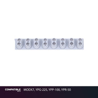 Yamaha 8-Key Low Rubber Contact Strip for MODX7, YPG-225, YPP-100, YPR-50