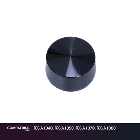 Yamaha Black Volume Knob for RX-A1040, RX-A1050, RX-A1070, RX-A1080