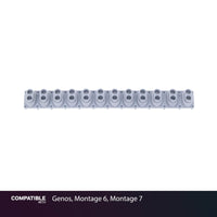 Yamaha 12-Key Rubber Contact Strip for Genos, Montage 6, Montage 7