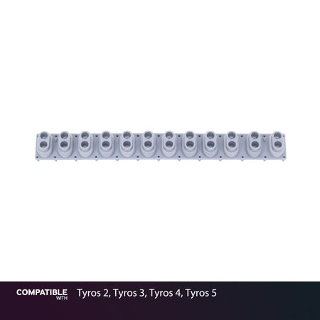 Yamaha 12-Key Rubber Contact Strip for Tyros 2, Tyros 3, Tyros 4, Tyros 5
