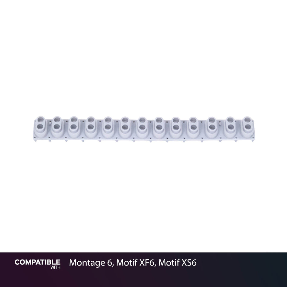 Yamaha 13-Key Rubber Contact Strip for Montage 6, Motif XF6, Motif XS6