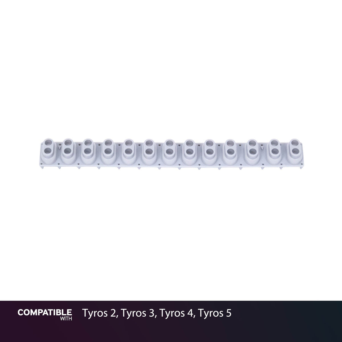 Yamaha 13-Key Rubber Contact Strip for Tyros 2, Tyros 3, Tyros 4, Tyros 5
