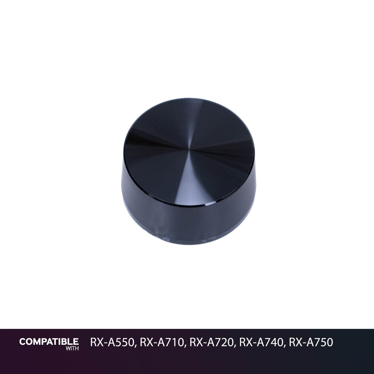 Yamaha Black Volume Knob for RX-A550, RX-A710, RX-A720, RX-A740, RX-A750