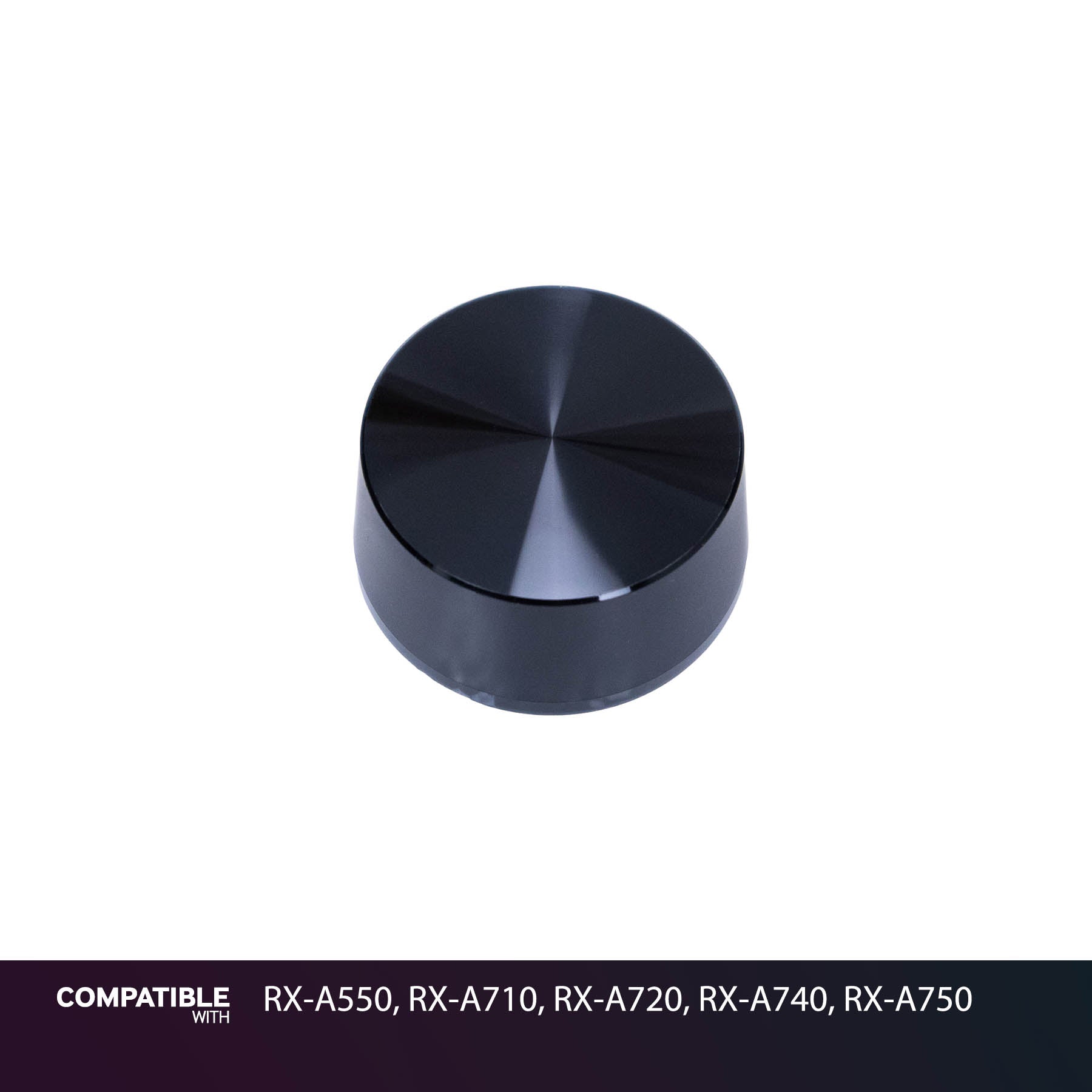 Yamaha Black Volume Knob for RX-A550, RX-A710, RX-A720, RX-A740, RX-A750