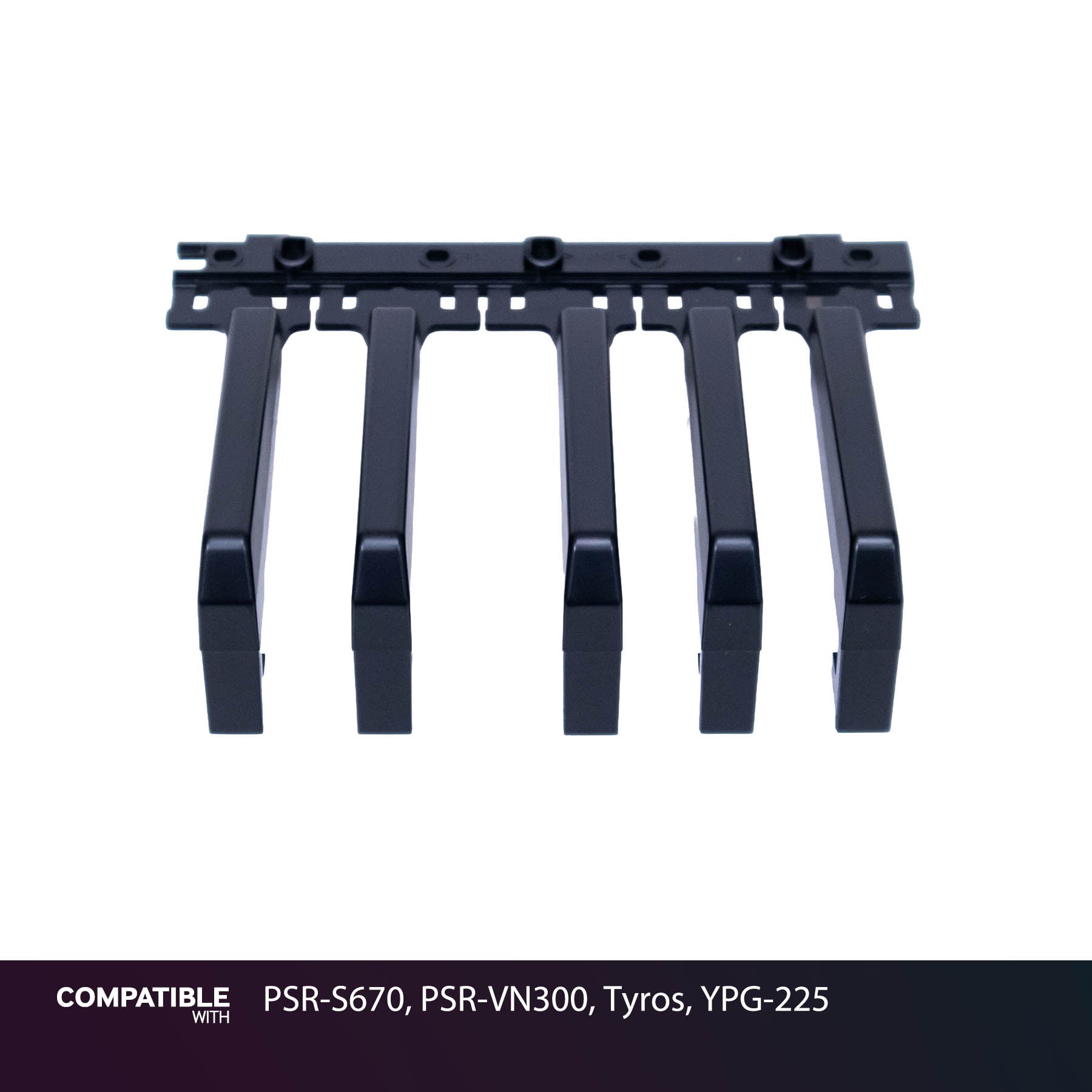 Yamaha Black Key Set for PSR-S670, PSR-VN300, Tyros, YPG-225