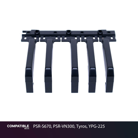 Yamaha Black Key Set for PSR-S670, PSR-VN300, Tyros, YPG-225