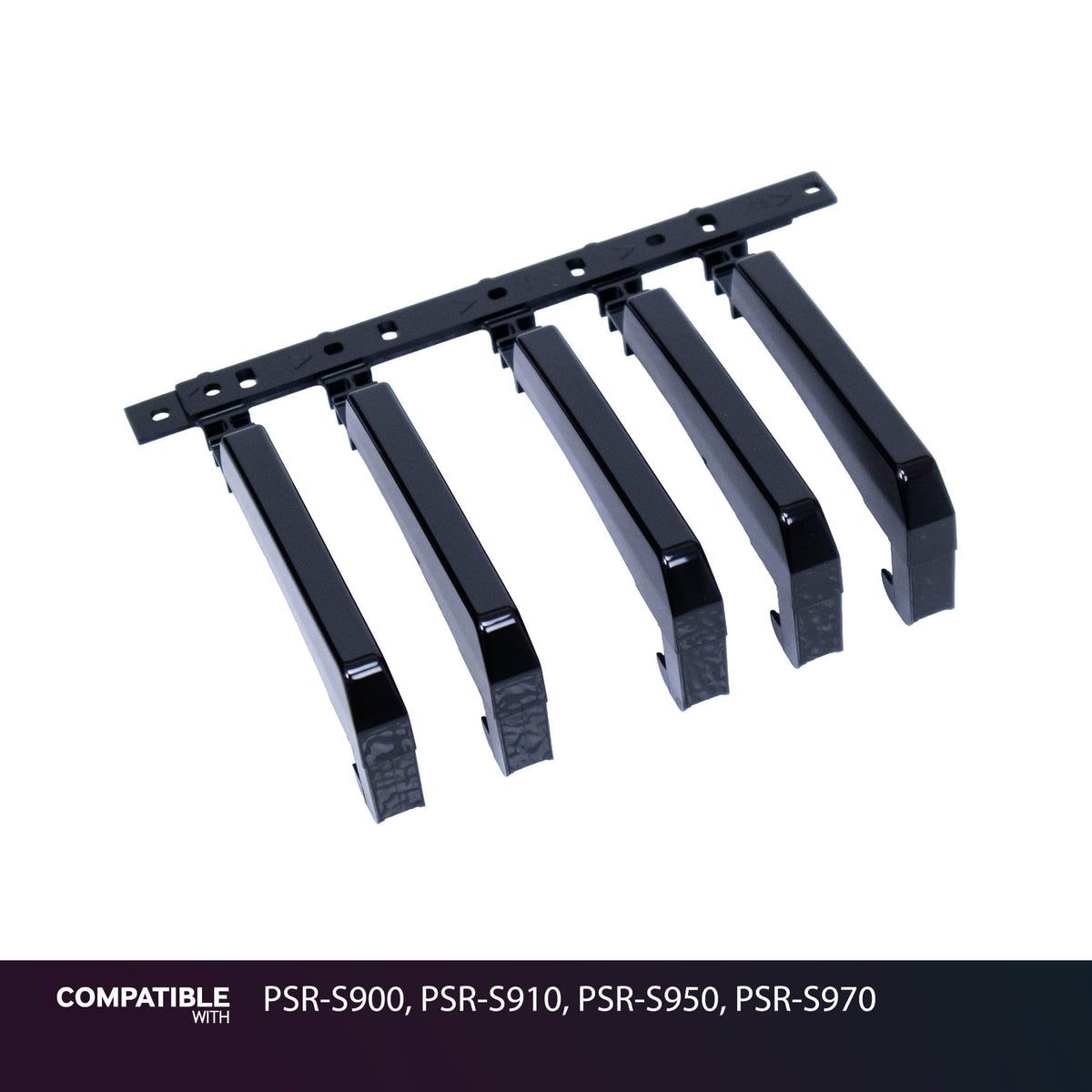 Yamaha Black Key Set for PSR-S900, PSR-S910, PSR-S950, PSR-S970