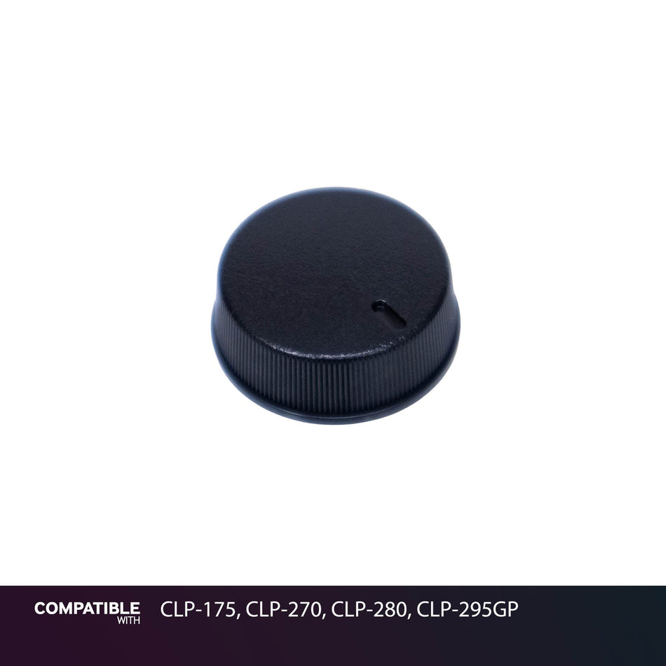 Yamaha Black Master Volume Knob for CLP-175, CLP-270, CLP-280, CLP-295GP