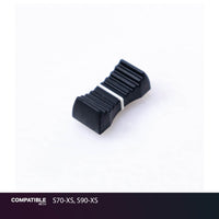 Yamaha Black Fader Cap with White Line for S70-XS, S90-XS