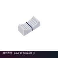Yamaha Light Gray Fader Cap with Black Line for I8, IM8-24, IM8-32, IM8-40