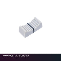 Yamaha Light Gray Fader Cap with Black Line for MG12/4, MG16/4