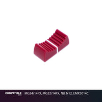 Yamaha Red Fader Cap with White Line for MG24/14FX, MG32/14FX, N8, N12, EMX5014C