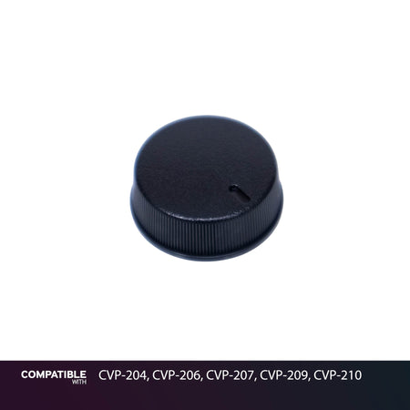 Yamaha Black Master Volume Knob for CVP-204, CVP-206, CVP-207, CVP-209, CVP-210