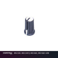 Yamaha Gray/White Knob with Line for MG124C, MG124CX, MG166C, MG166C-USB