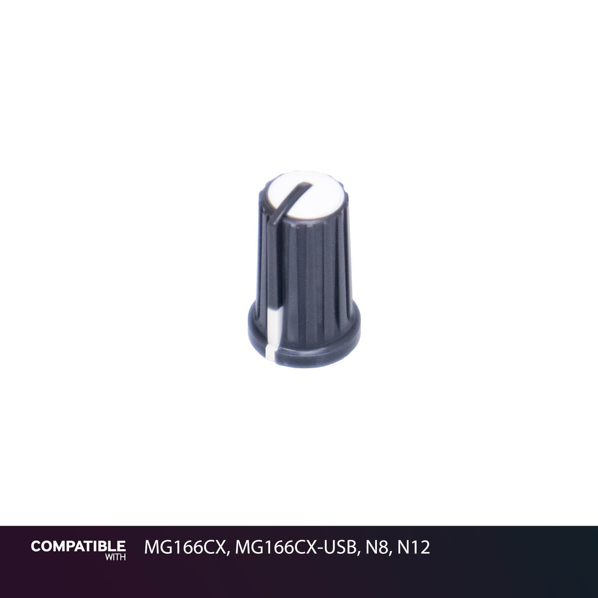 Yamaha Gray/White Knob with Line for MG166CX, MG166CX-USB, N8, N12