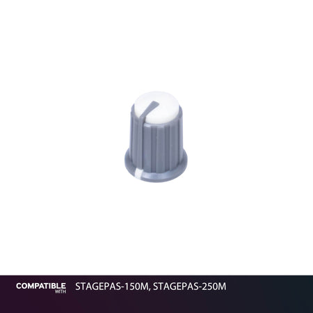 Yamaha Gray/White Level Knob for STAGEPAS-150M, STAGEPAS-250M