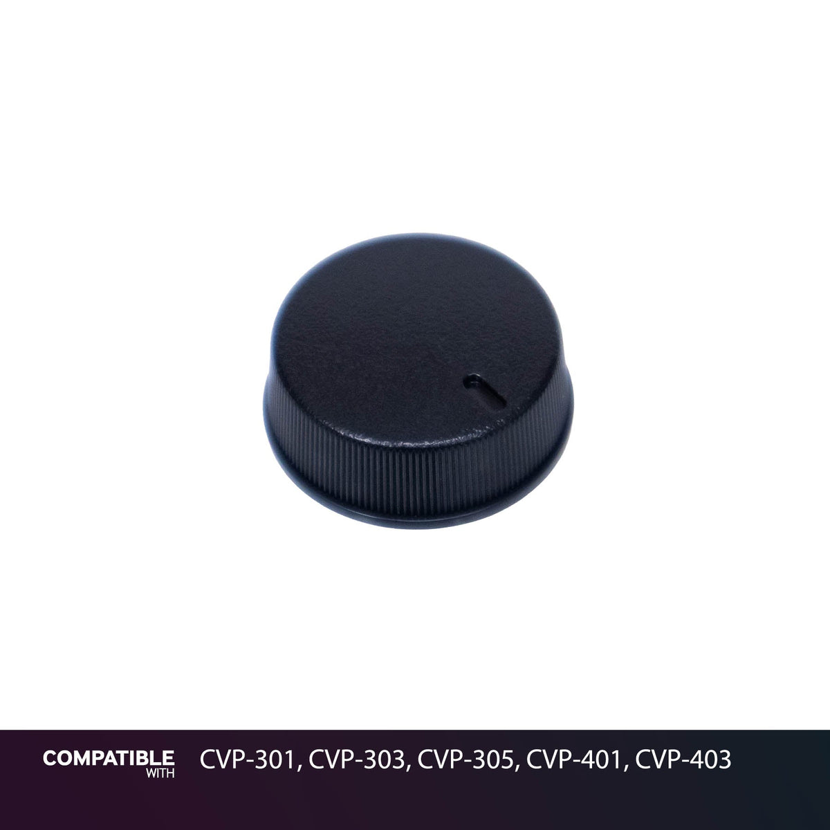 Yamaha Black Master Volume Knob for CVP-301, CVP-303, CVP-305, CVP-401, CVP-403