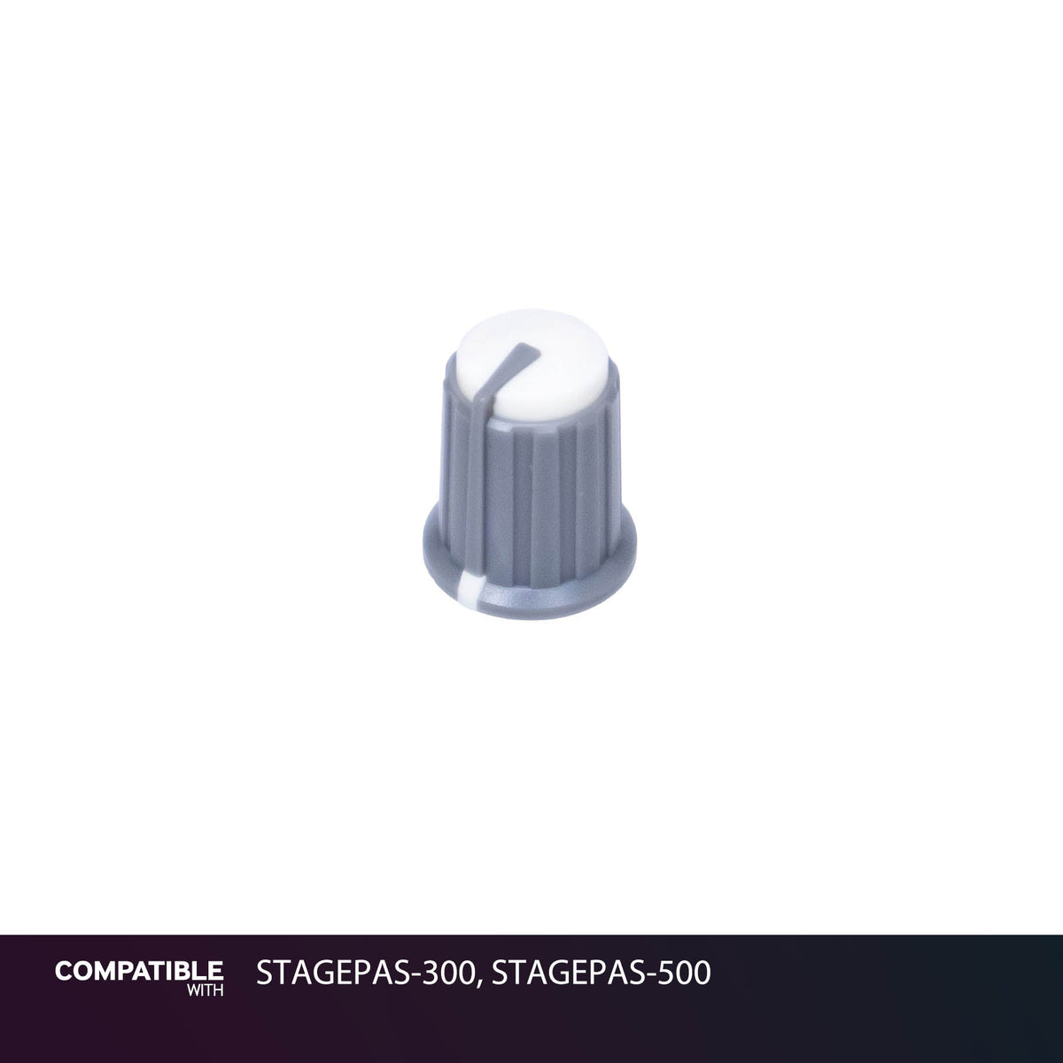 Yamaha Gray/White Level Knob for STAGEPAS-300, STAGEPAS-500