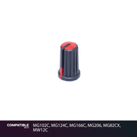 Yamaha Gray/Red Rotary Knob for MG102C, MG124C, MG166C, MG206, MG82CX, MW12C