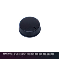Yamaha Black Master Volume Knob for DGX-220, DGX-230, DGX-300, DGX-305, DGX-500