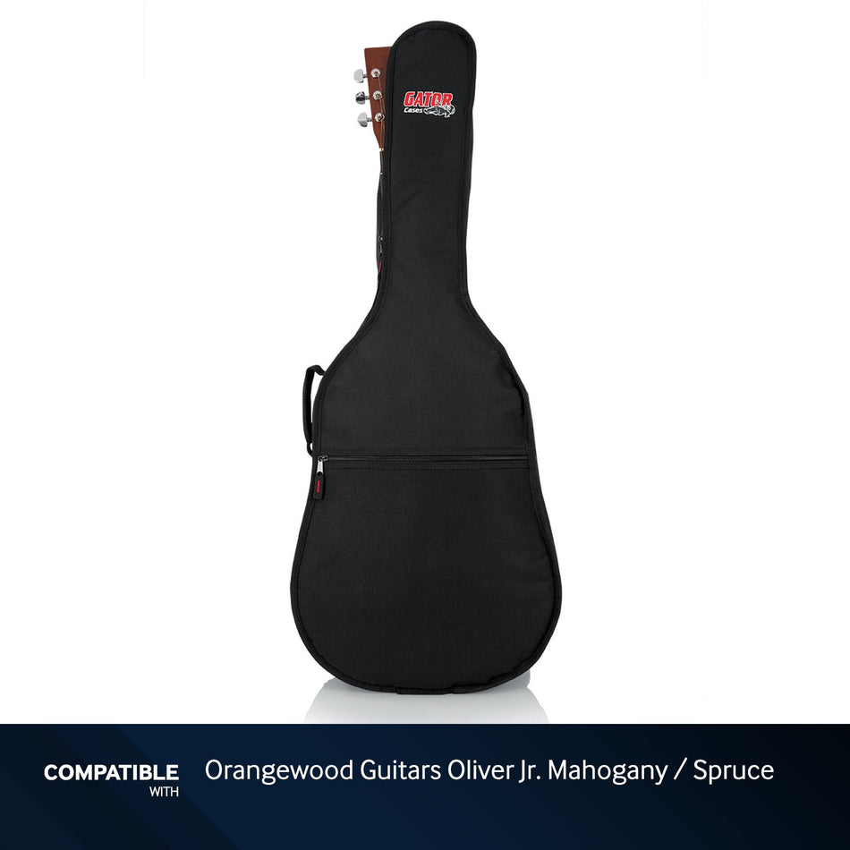 Gator Cases Gig Bag for Orangewood Guitars Oliver Jr. Mahogany / Spruce Guitars