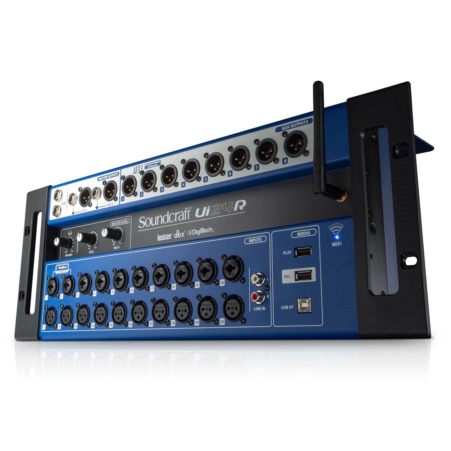 Soundcraft Ui24R 24-channel Digital Mixer/USB Multi-Track Recorder